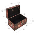Household Essentials Medium Decorative Trunk Brown
