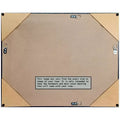 Amanti Art 32"x32" Non-Beveled Ridge White Wall Mirror : Modern Square Framed, Includes Mounting Hardware