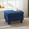 GDFStudio Judkins Contemporary Fabric Upholstered Ottoman