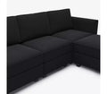 Belffin Modular Velvet Sofa with Storage Seat (5 Seats + 6 Sides)