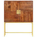 vidaXL Cabinet Freestanding Accent Storage Cabinet for Living Room Bedroom