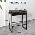 26 Inch Height Kitchen Counter Barstool, Modern Adjustable Stool, Easy Assembly, for Kitchen Island, Home Bar