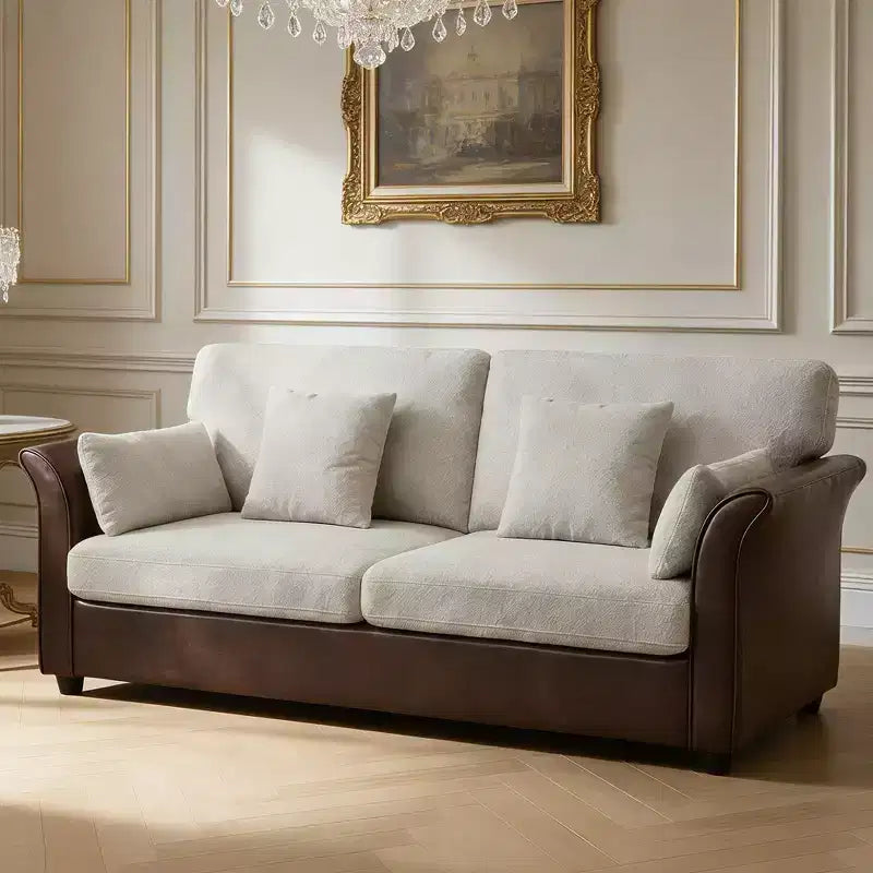 Dyonery 78 Cozy 2-Seater Detachable Sofa with Ergonomic Design,Gray