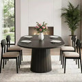MAYEERTY 63 Farmhouse Dining Table, Easy Assembly & Multi-Use Home Workstation