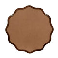 36 Round Decorative Wall Mirror with Wavy Design, Modern Accent Mirror for Bedroom, Bathroom, Living Room, Entryway-Panipeachy
