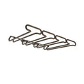 Rev-A-Shelf 11 Quad Under Cabinet Wine Glass Rack Storage Shelf, Kitchen Cabinet Organizer, Home Bar Stemware Display Holder, Chrome, 3450-11CR