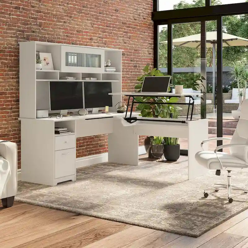 Bureau d'ordinateur à tiroirs pour la maison