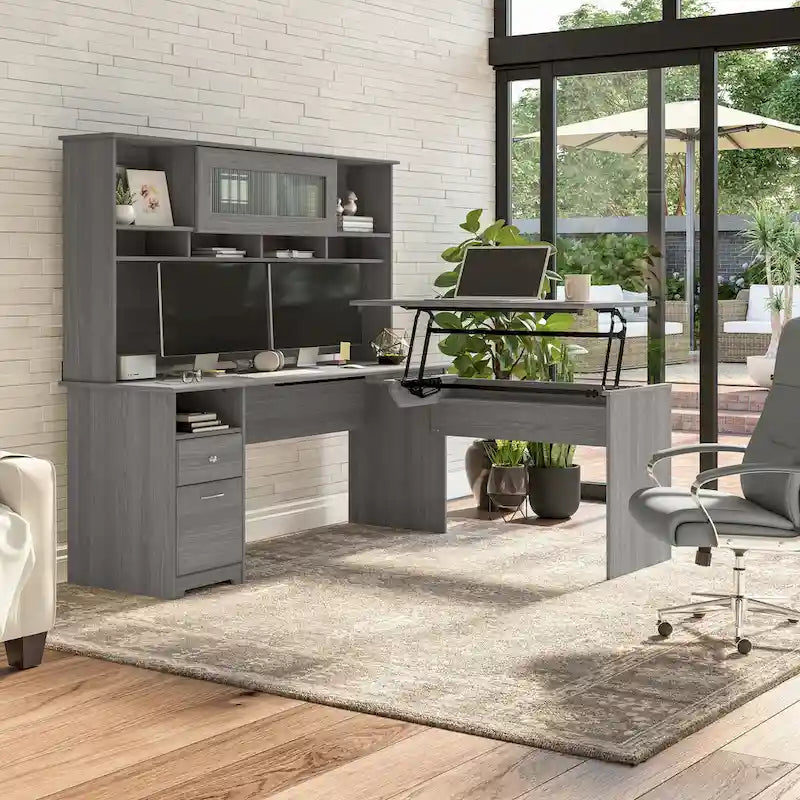 Bureau d'ordinateur à tiroirs pour la maison