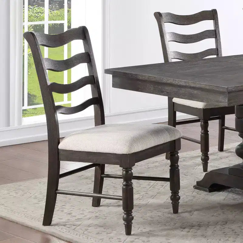 Set of 2 Hutchins Side Chairs Washed Espresso - Steve Silver Co.