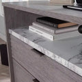 East Rock 2Drawer File Cabinet Ashen Oak - Sauder: MDF Frame, Paper Laminate Surface, CPSIA Certified