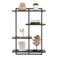 34.5 x 23.6 Rhodes 4 Tier Modern Floating Windowsill Wall Shelf Unit - Danya B.
