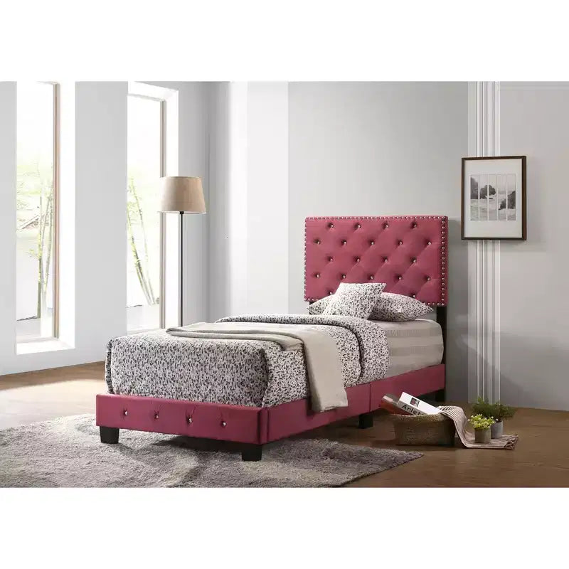 Passion Furniture Suffolk Twin Panel Bed
