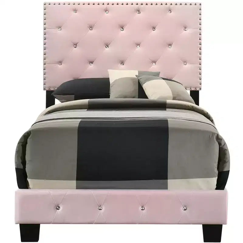 Passion Furniture Suffolk Twin Panel Bed