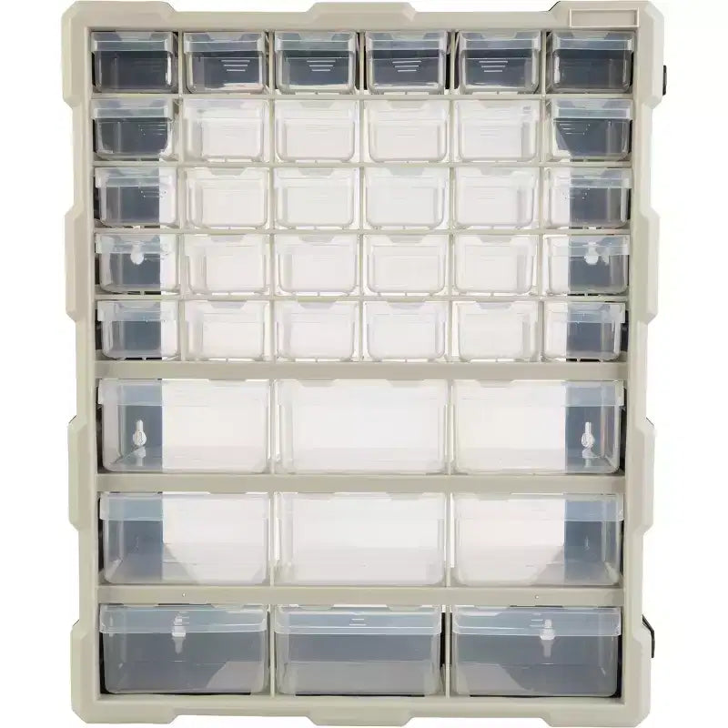 Stalwart 39-Drawer Small Part Organizer, Black