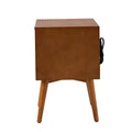 Doris 2 - Drawer Mid-century end table with Built-In Outlets | HULALA HOME
