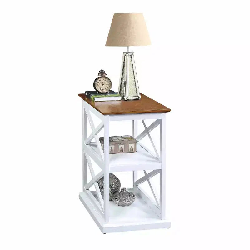 Coventry Chairside End Table with Shelves - Breighton Home