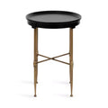 Kate and Laurel Valdi Round Side Table