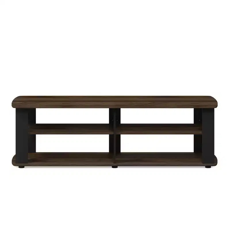 Furinno Mid-century 3-Tier Entertainment Center TV Stand for TVs up to 45