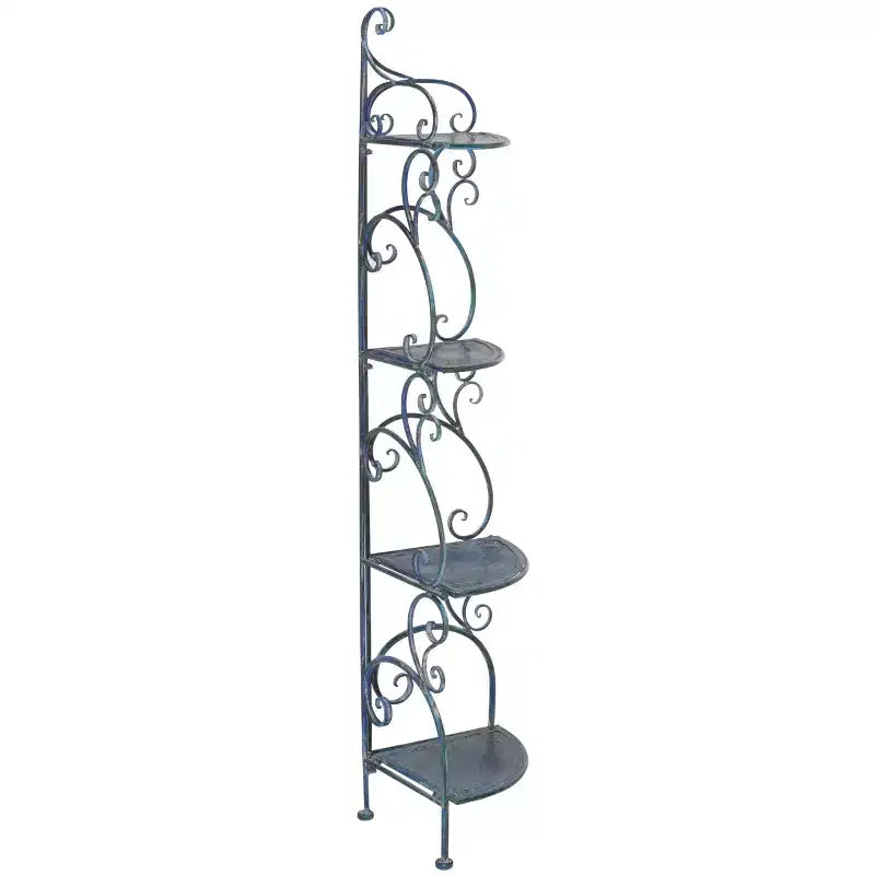 Turuca 4 Tier Corner Shelf - Indoor/Outdoor - PAT5034 - Safavieh