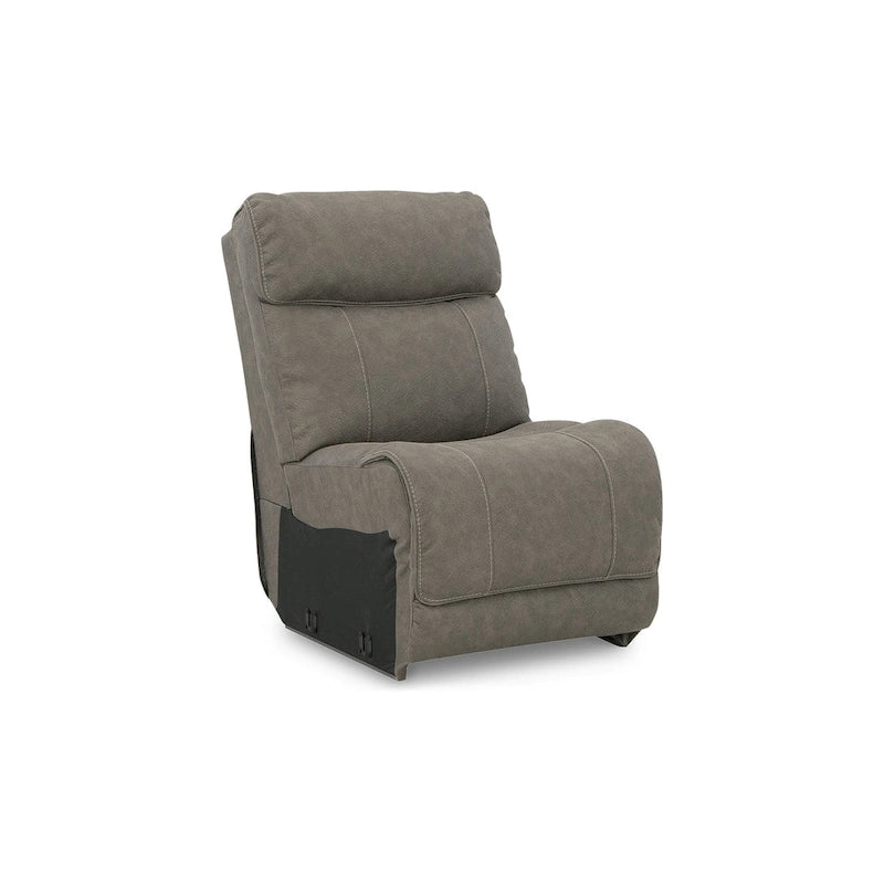 Ensemble de canapé modulaire électrique 5 pièces gris — L131 x P131 x H42