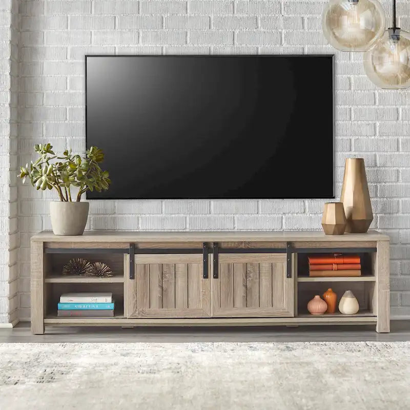 Meuble TV style porte de grange