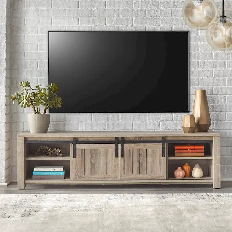 Meuble TV style porte de grange