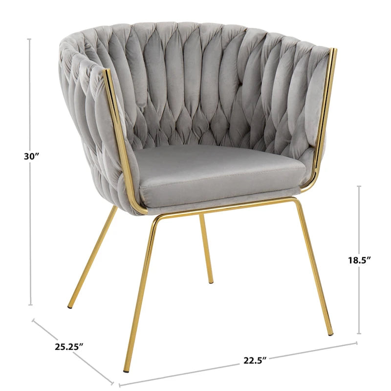 Fauteuil en osier