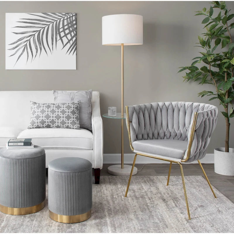 Fauteuil en osier