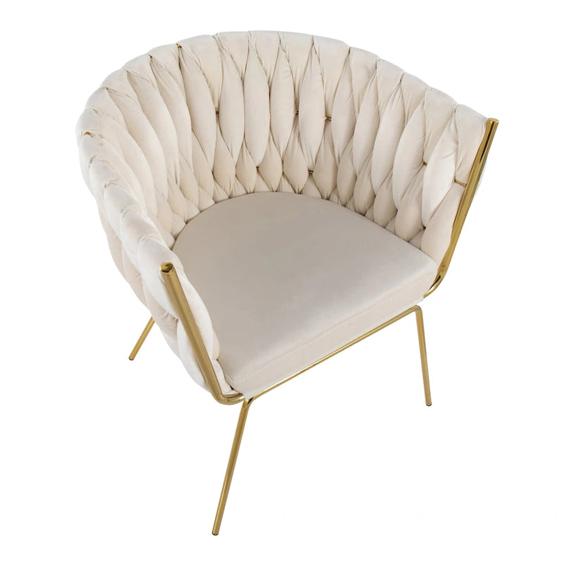 Fauteuil en osier