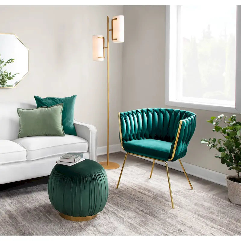 Fauteuil en osier
