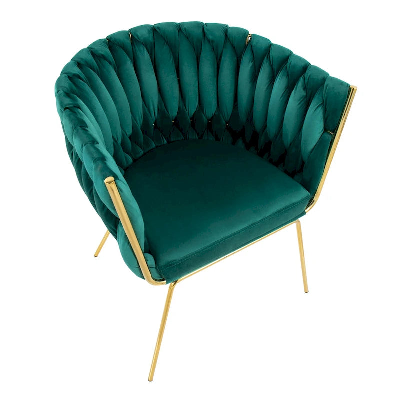 Fauteuil en osier