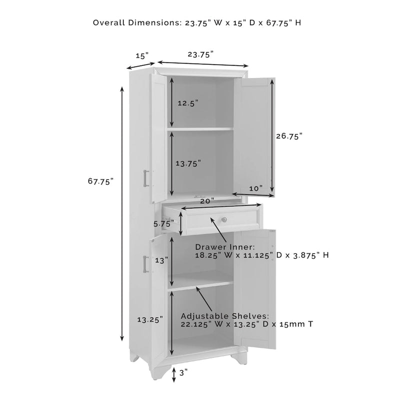 Ensemble de divertissement 3 pièces - 15x108.5x67.75