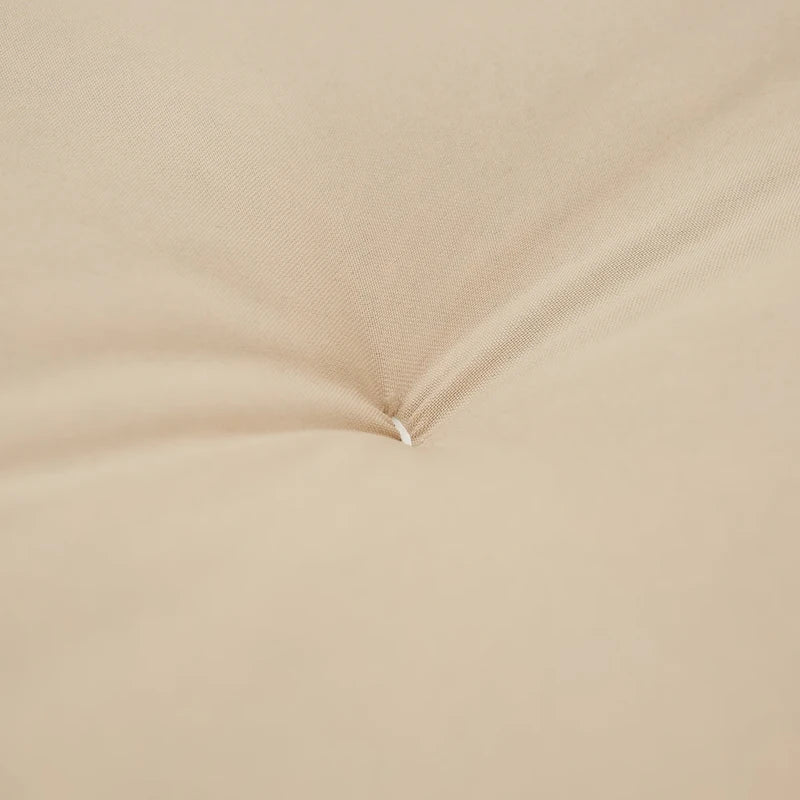 Matelas de futon entièrement gris granit de 12 pouces