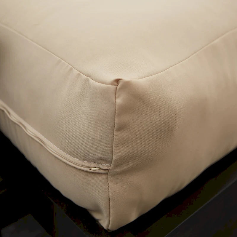 Matelas de futon entièrement gris granit de 12 pouces