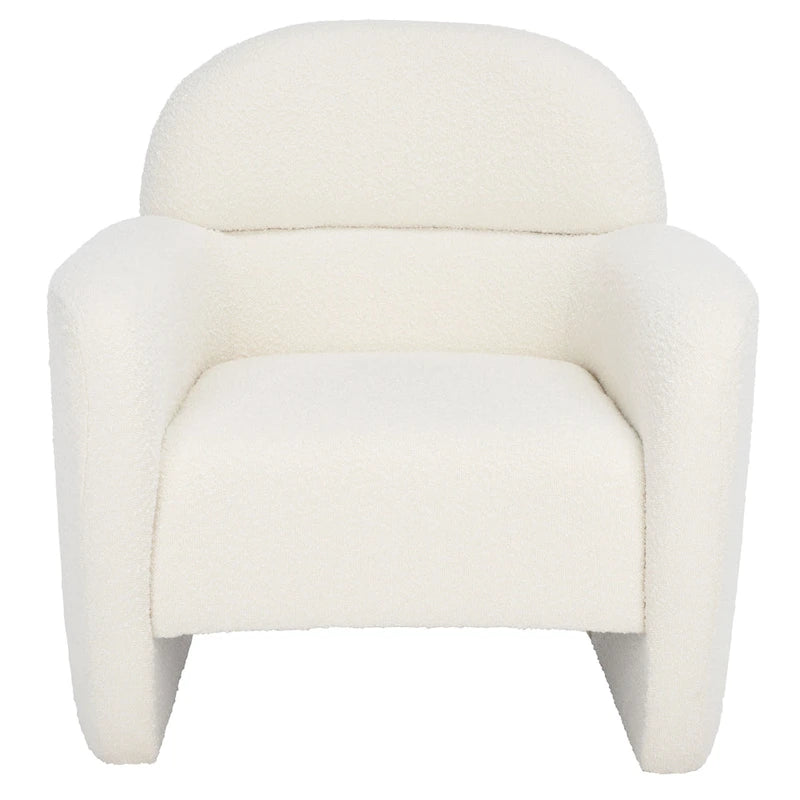 Fauteuil d'appoint Boucle - L 84 cm x P 85 cm x H 86 cm