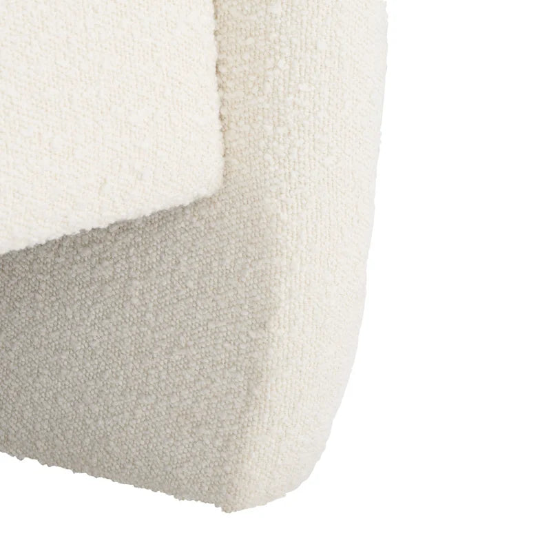 Fauteuil d'appoint Boucle - L 84 cm x P 85 cm x H 86 cm