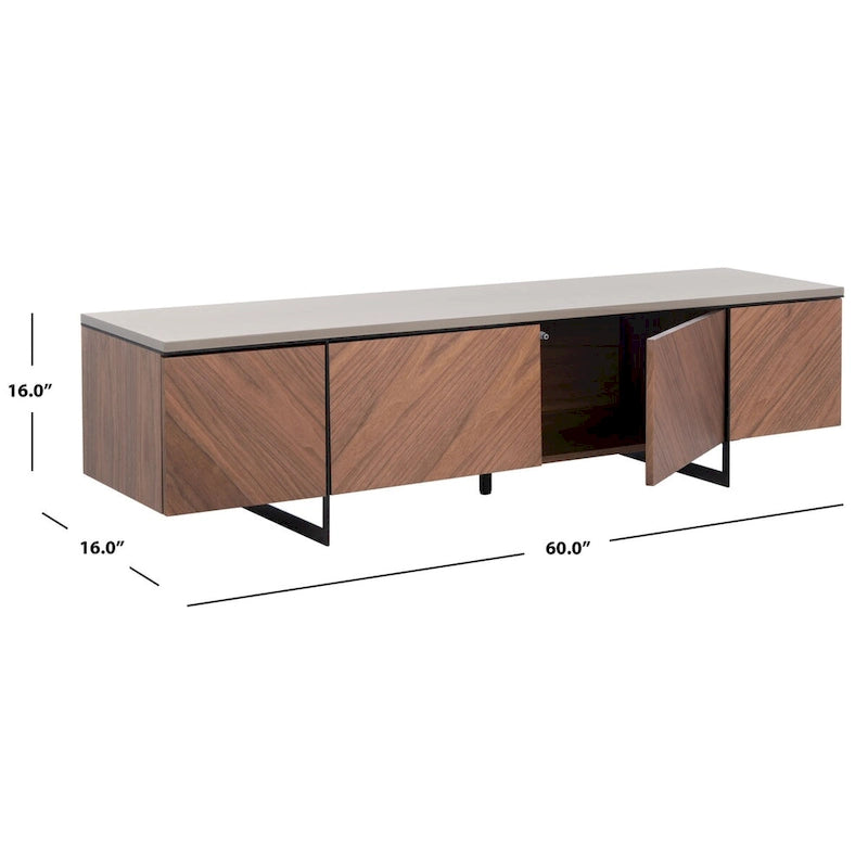 Meuble TV Chevron 152 cm – 152 L x 41 P x 41 H