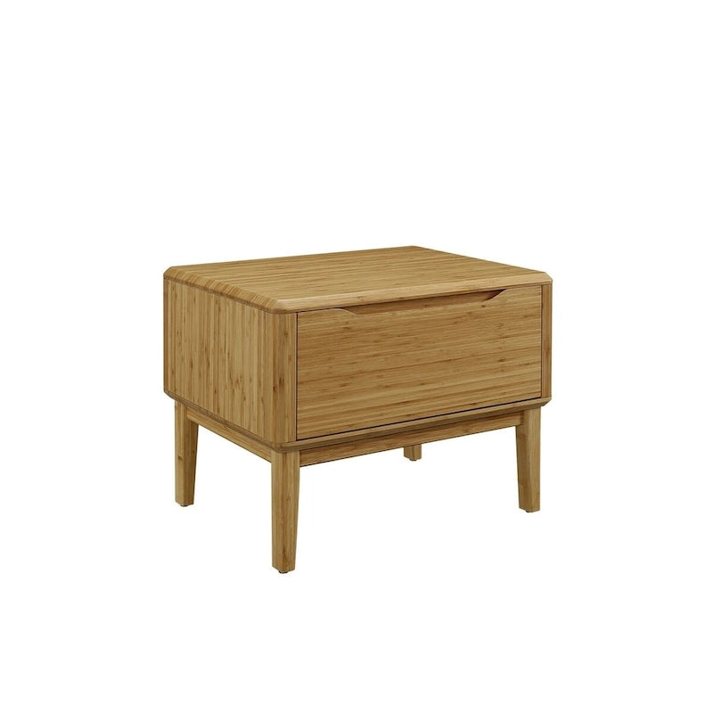 Ensemble de chambre Queen 4 pièces avec plateforme et commode couleur dorée
