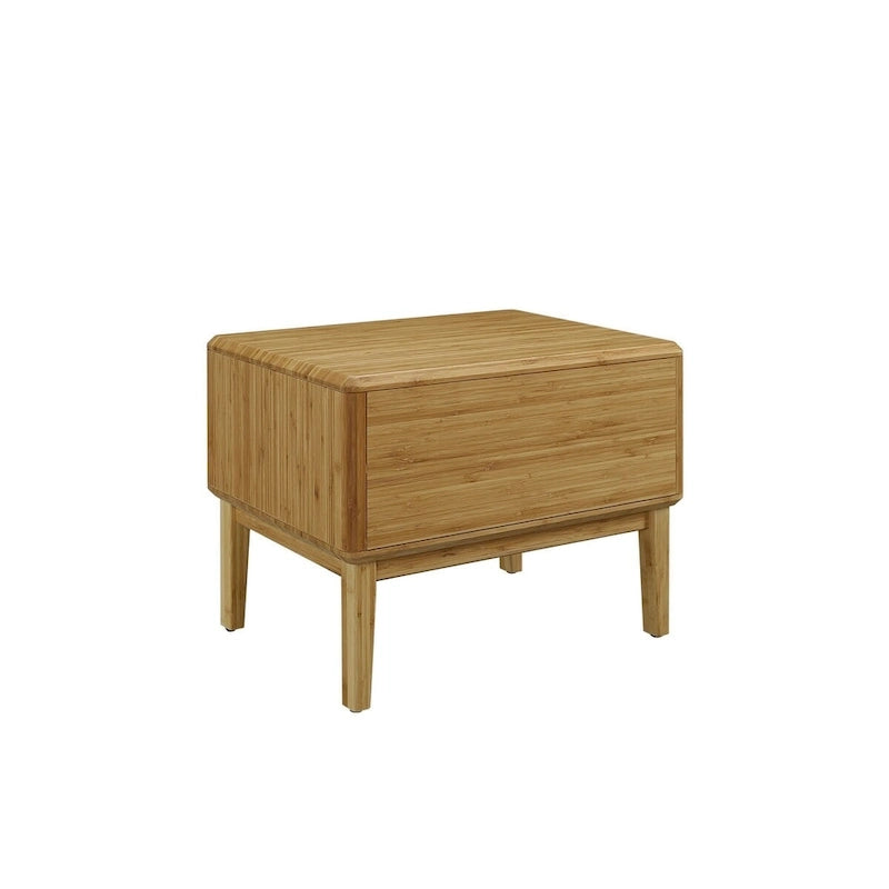Ensemble de chambre Queen 4 pièces avec plateforme et commode couleur dorée