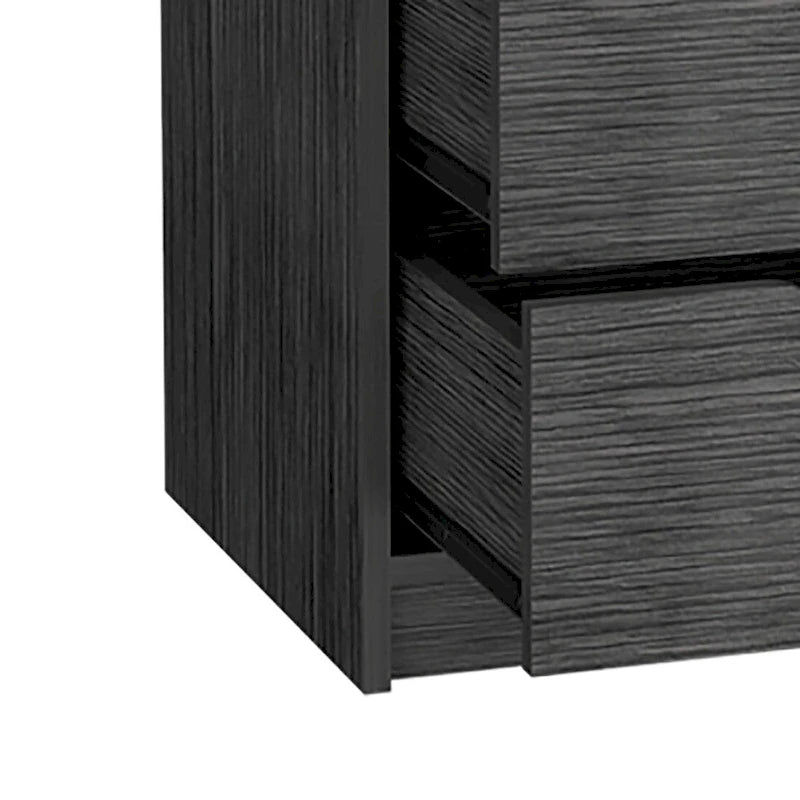 Commode de rangement verticale minimaliste vintage à 5 tiroirs