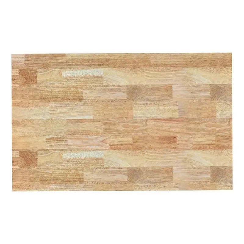 Ilot de cuisine de style moderne avec comptoir en bois d'hévéa