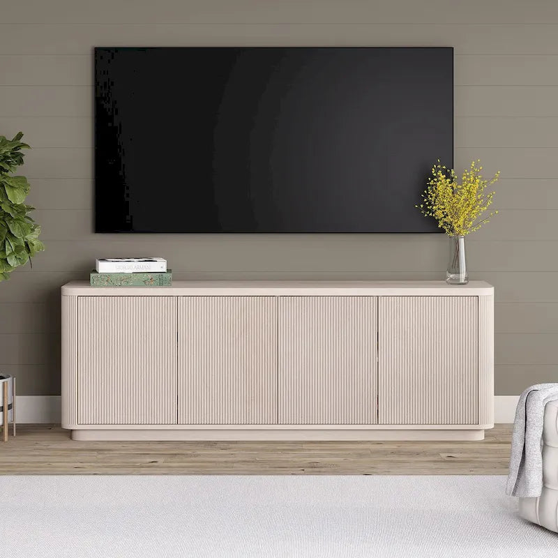 Meuble TV rectangulaire pour téléviseurs jusqu'à 75 po - 68 po de large