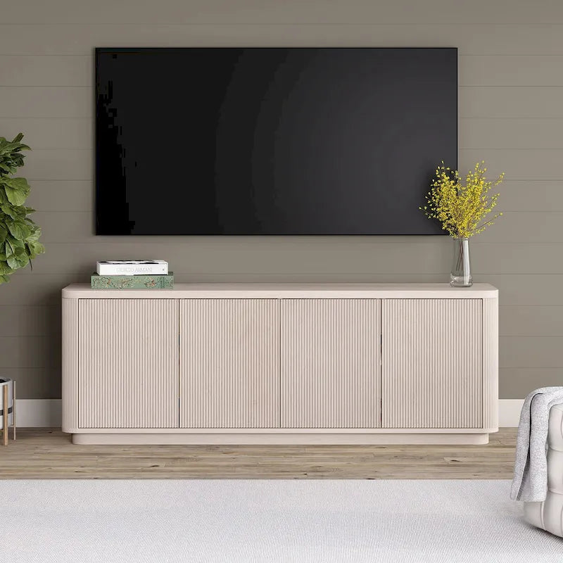 Meuble TV rectangulaire pour téléviseurs jusqu'à 75 po - 68 po de large