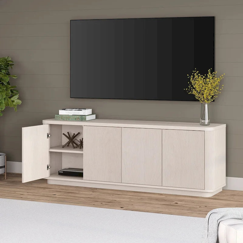 Meuble TV rectangulaire pour téléviseurs jusqu'à 75 po - 68 po de large