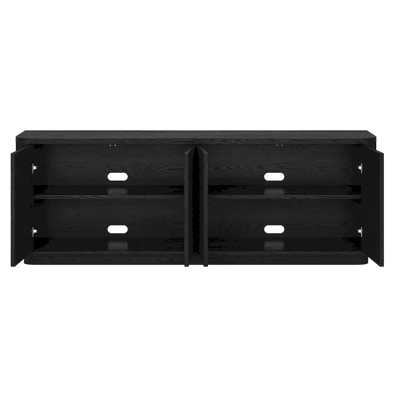 Meuble TV rectangulaire pour téléviseurs jusqu'à 75 po - 68 po de large