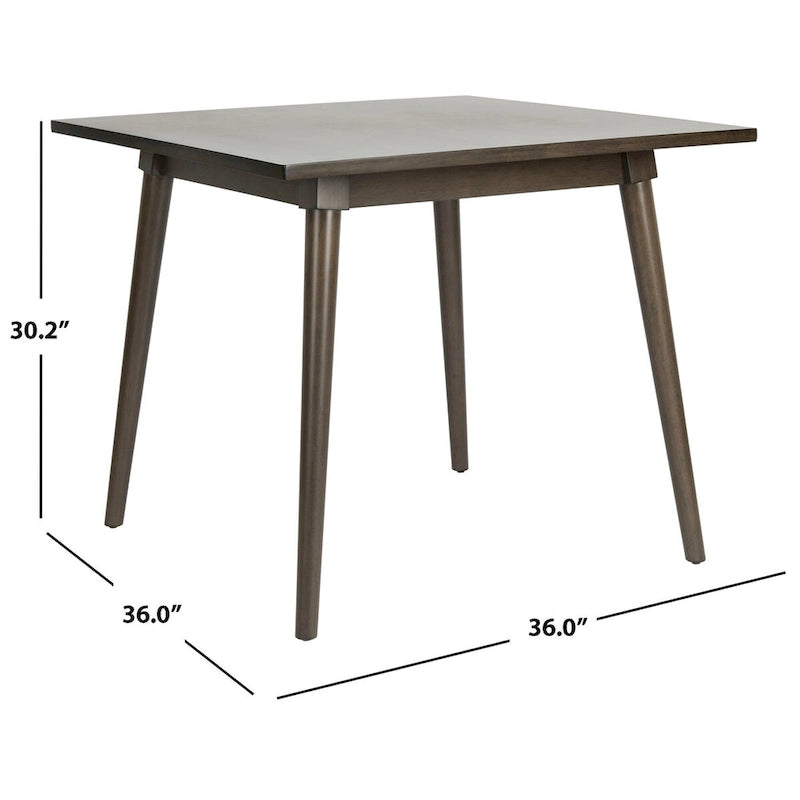 Table à manger carrée - 36 x 36 x 30.3 - 36L x 36P x 30H