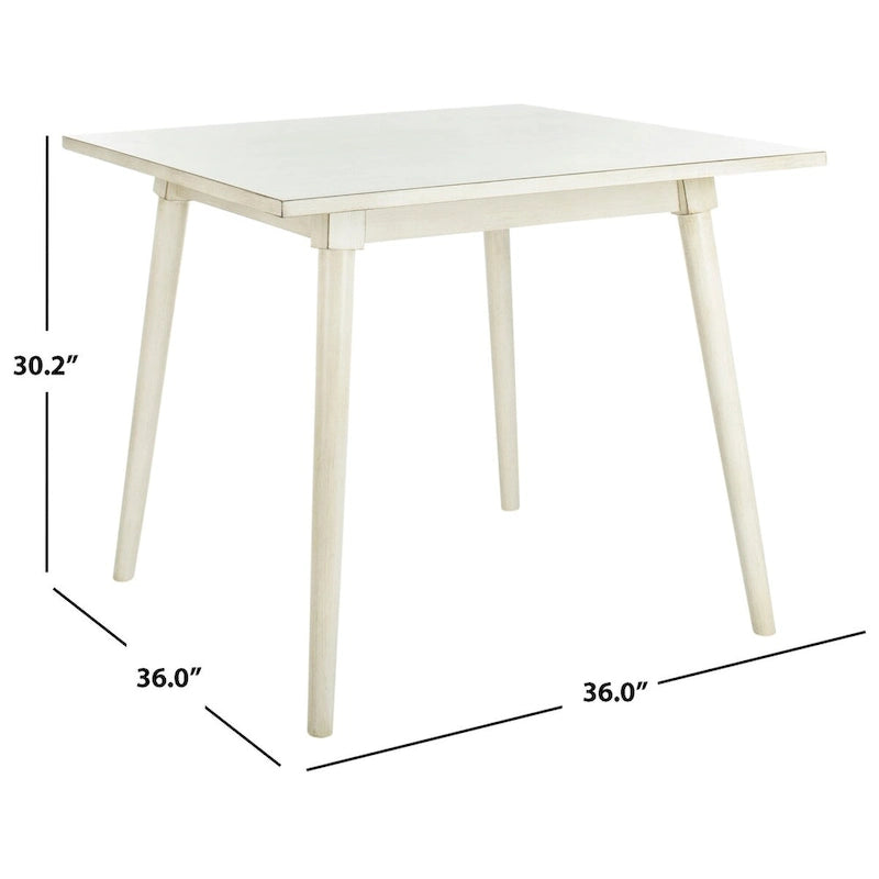 Table à manger carrée - 36 x 36 x 30.3 - 36L x 36P x 30H